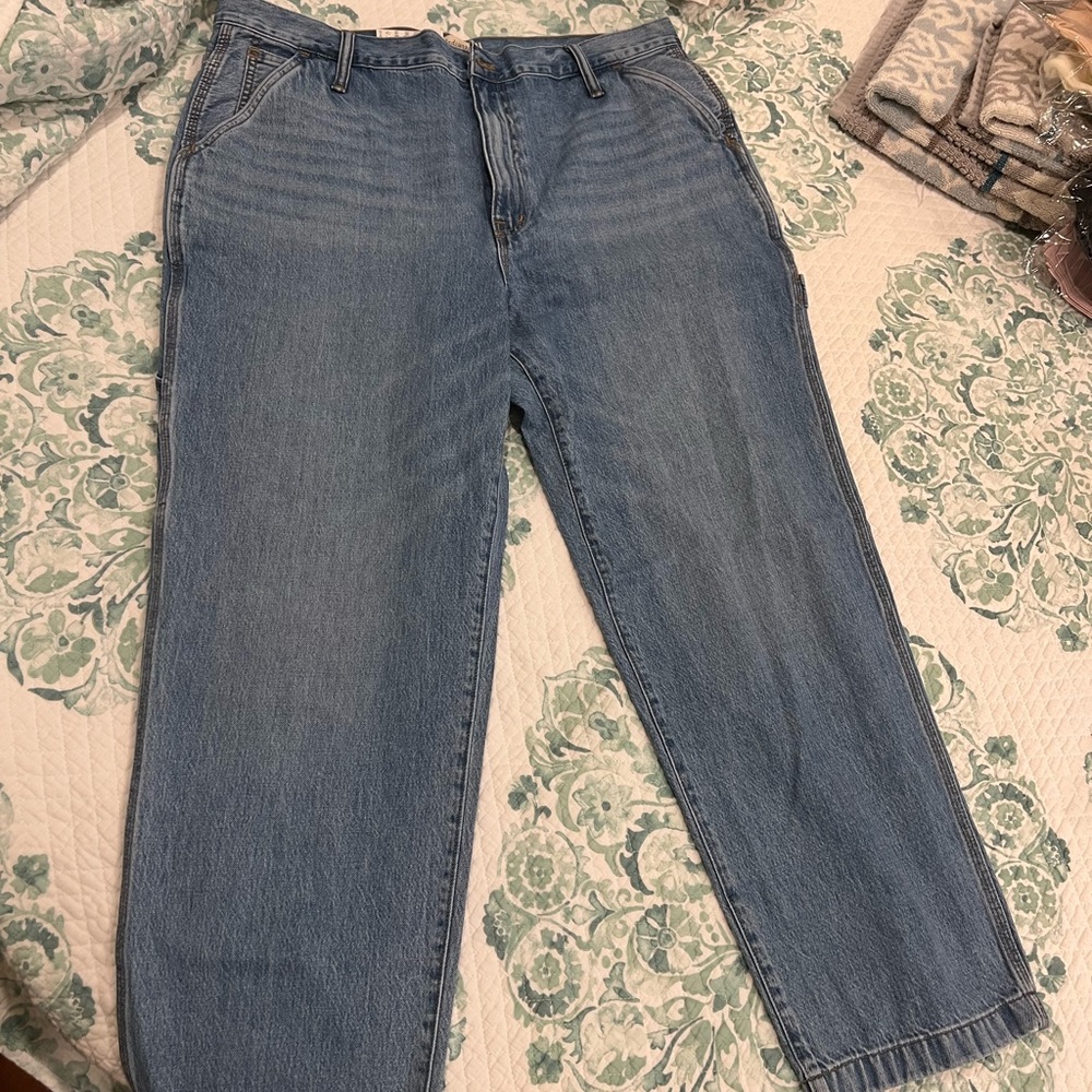 Madewell straight leg jeans